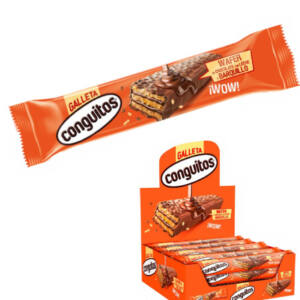 barritas de chocolate conguitos wafer
