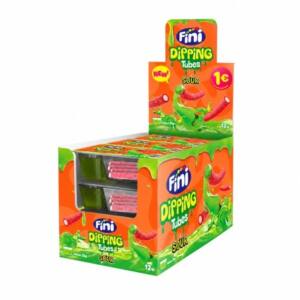 fini dipping tubes fresa melon halal 60g estuche 12